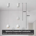 Spherical Suspended Luminaries (7)