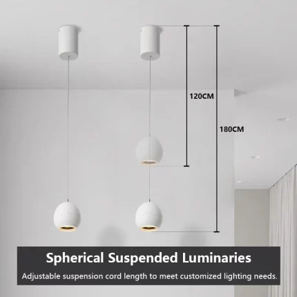 Spherical Suspended Luminaries (7)