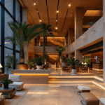Hotel lobby lighting solutions