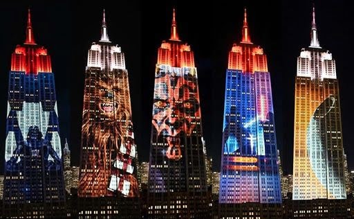 Empire State Building Light Show