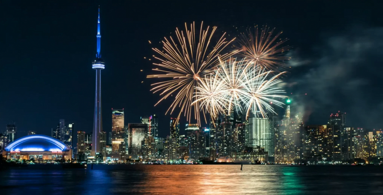 CN Tower Light Show