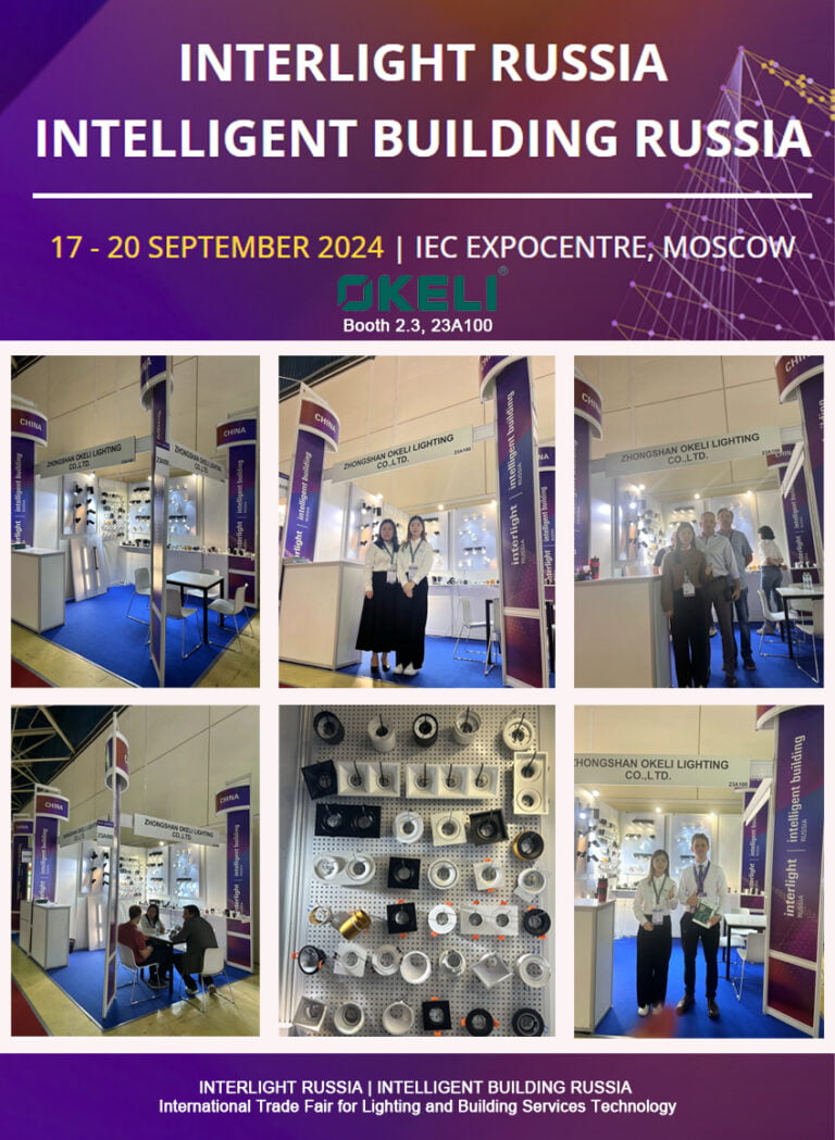 OKELI at the Russia Lighting Exhibition