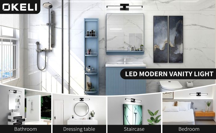 LED Vanity Light Dimmable